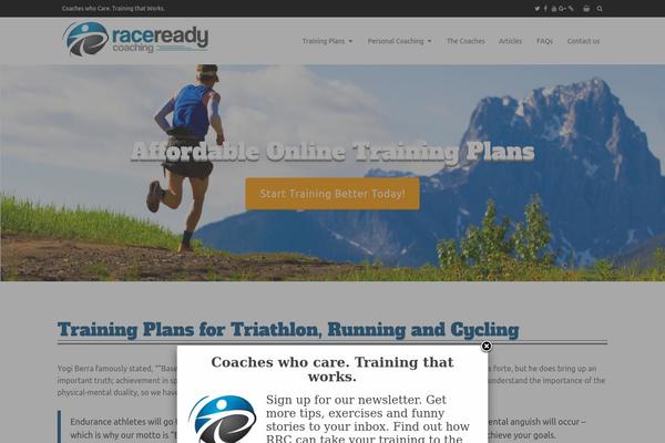 Jump Start theme site design template sample
