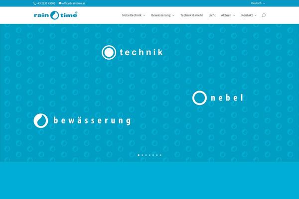 Site using Divi-overlays plugin