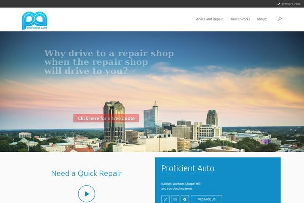 Divi theme site design template sample