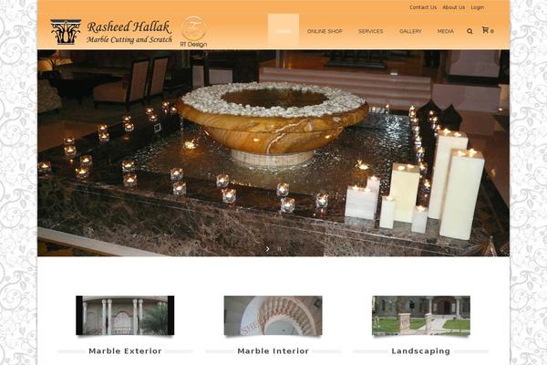Jupiter Child theme site design template sample