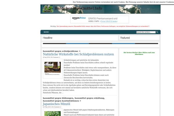 Site using Amaniche plugin