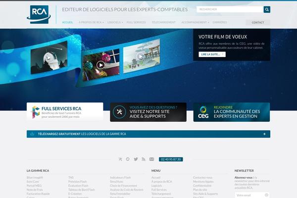 Salient Child theme site design template sample