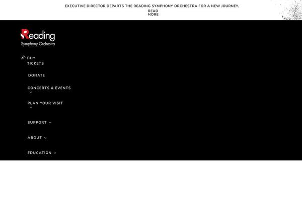 readingsymphony.org site used Pfs-theme