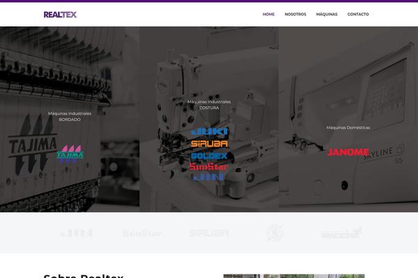 Bridge Child theme site design template sample