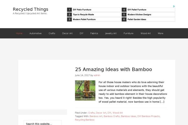 Genesis theme site design template sample