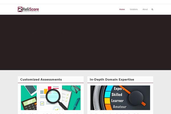 Strata theme site design template sample