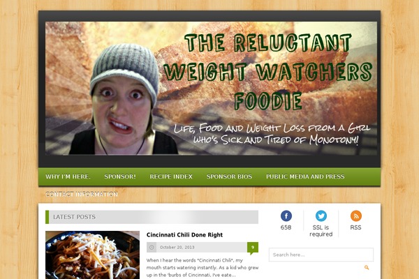 reluctantwwfoodie.com site used Megamag
