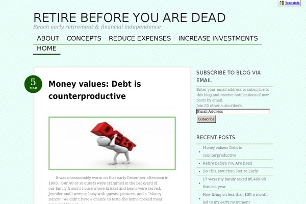 Site using Contact Me plugin