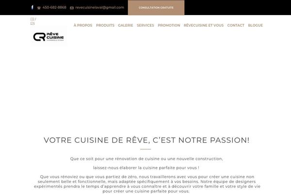 Jupiter Child theme site design template sample
