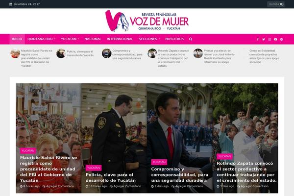 SmartMag theme site design template sample