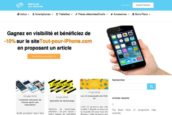 Enfold theme site design template sample