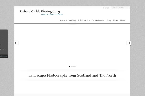 Chameleon theme site design template sample