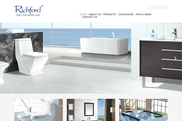 Cherry Framework theme site design template sample