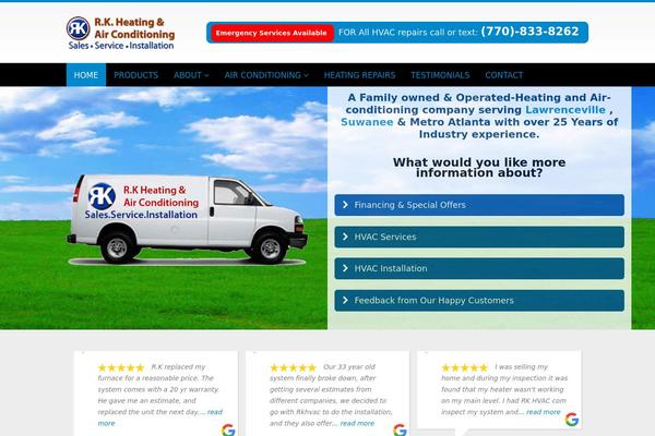 Site using Easy Testimonials plugin