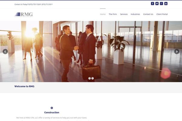 Customizr theme site design template sample