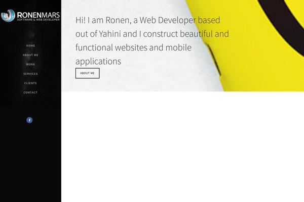Oshine theme site design template sample