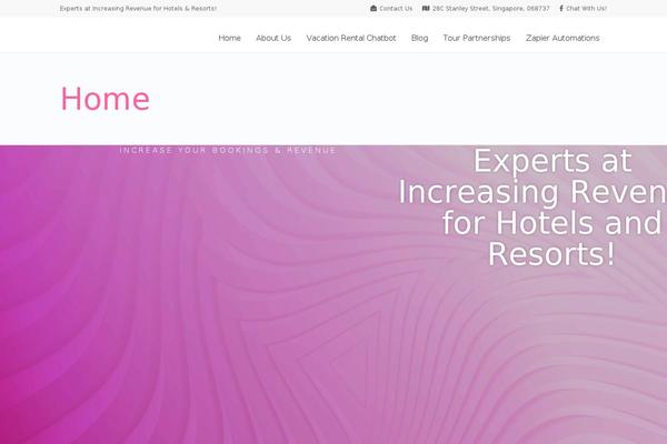Embark theme site design template sample