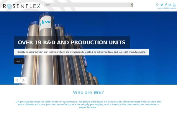 rosenflex.com site used Cherry Framework