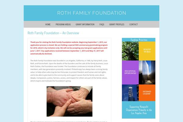 Total theme site design template sample