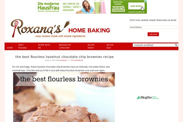 Foodie Pro theme site design template sample