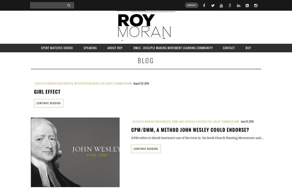 Site using Dreamgrow Scroll Triggered Box plugin