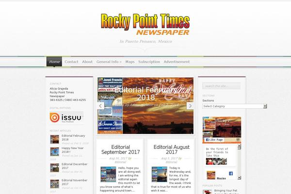 Site using Weather Underground plugin