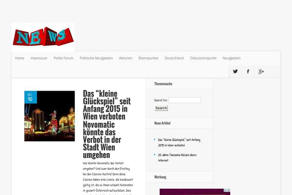 Site using Falconiform YouTube Widget plugin