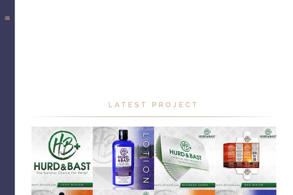 Bridge Child theme site design template sample