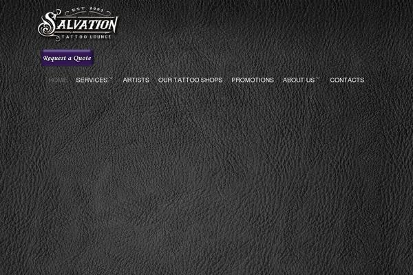 Cherry Framework theme site design template sample