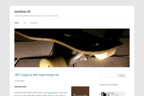 Twenty Twelve theme site design template sample