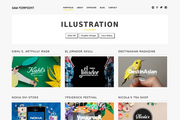 Site using Grid Columns plugin