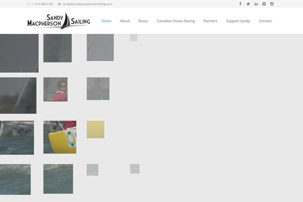 Impreza theme site design template sample