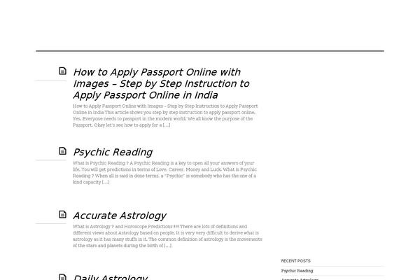 Site using TablePress plugin