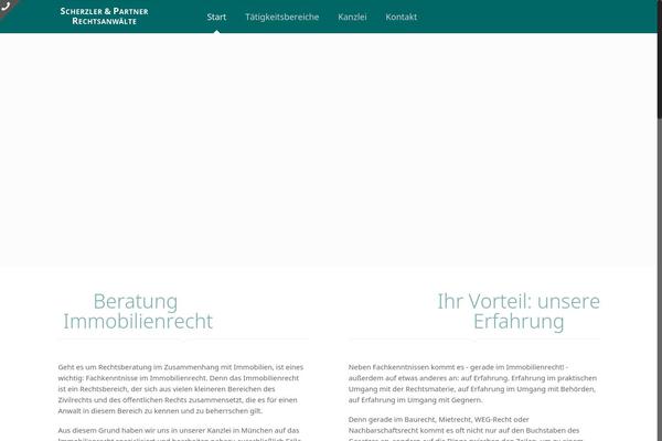 BeTheme Child theme site design template sample
