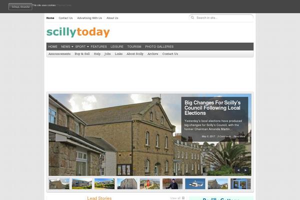 X Child theme site design template sample
