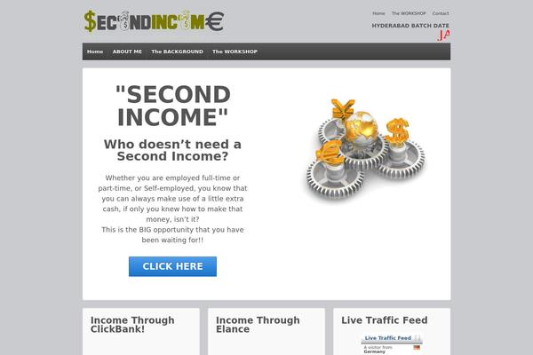Responsive theme site design template sample