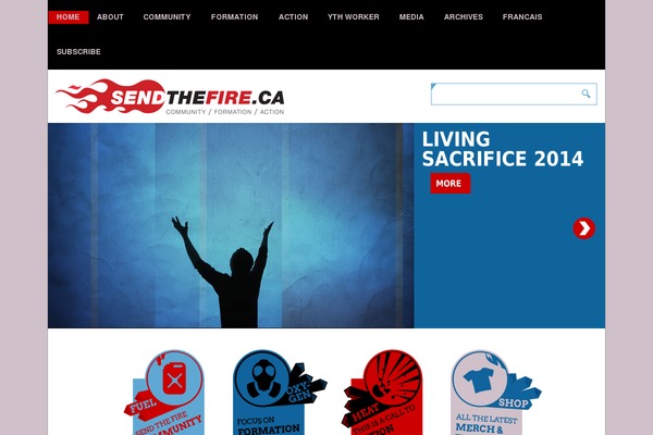 Site using Dynamic Content Gallery plugin