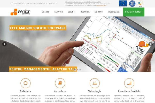 Impreza Child theme site design template sample
