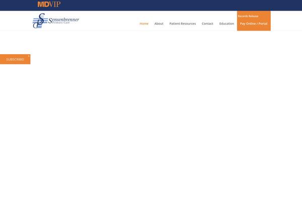Wellspring theme site design template sample