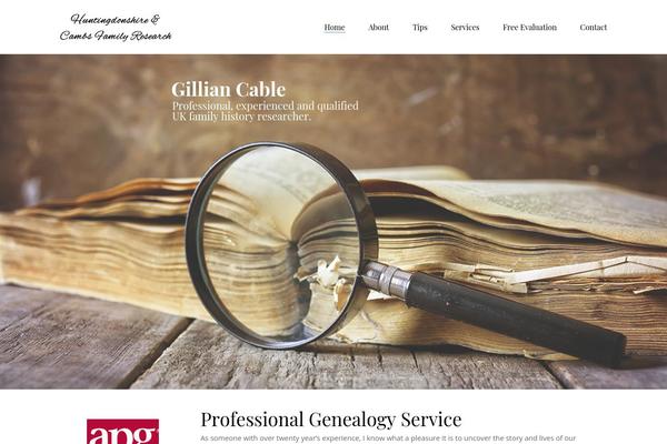 Kalium theme site design template sample