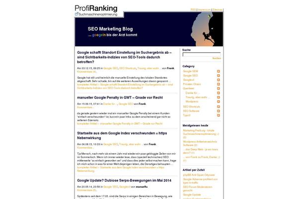 Site using WP-PageNavi plugin