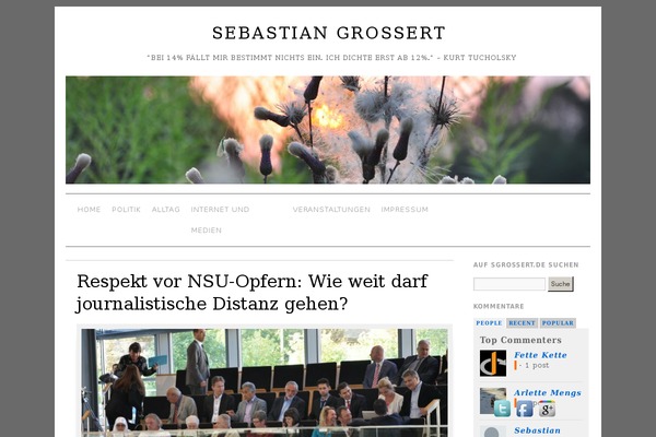 Brunelleschi theme site design template sample