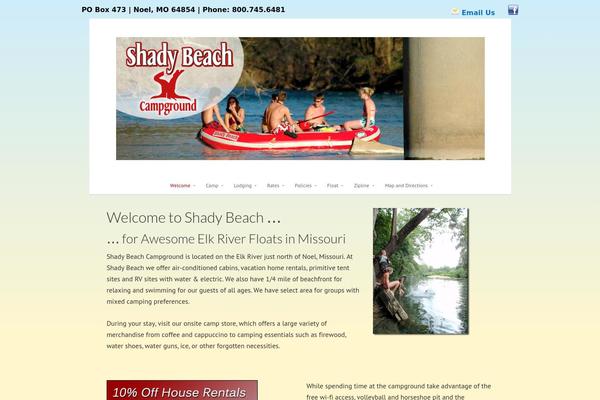 The7 theme site design template sample