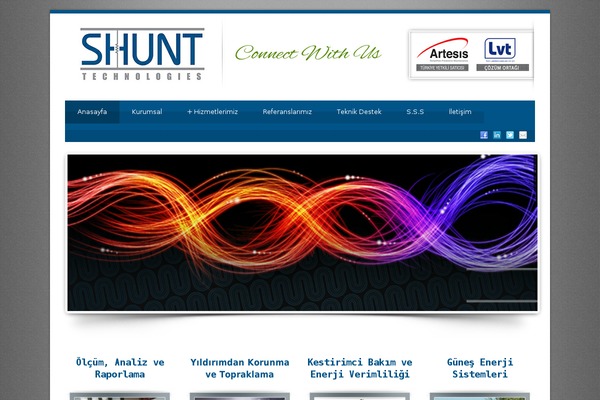 shunttech.com site used Blue Diamond