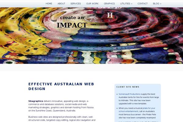 Twenty Seventeen theme site design template sample