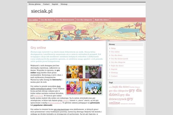 zeeMagazine theme site design template sample