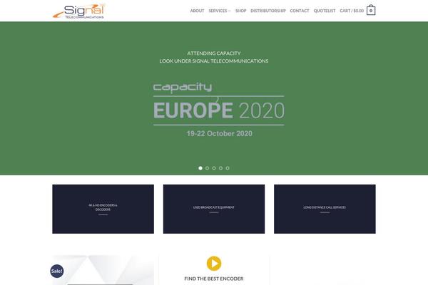 Flatsome theme site design template sample