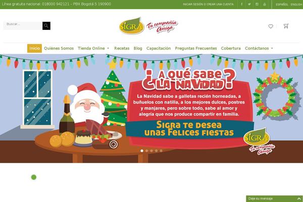 Store theme site design template sample