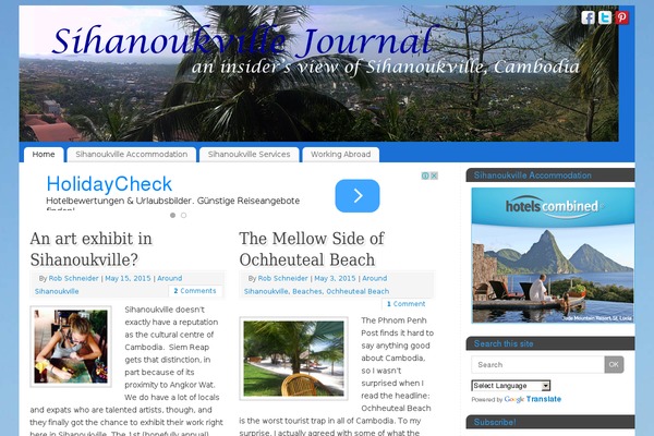 Mantra theme site design template sample