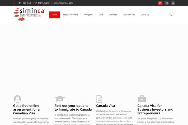BeTheme Child theme site design template sample